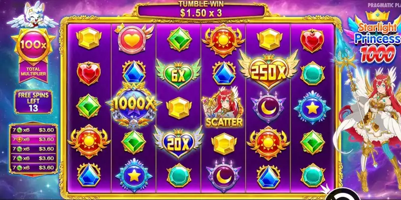 Tại sao nên chọn chơi game nổ hũ Giới thiệu về game nổ hũ Starlight Princess tại 33win