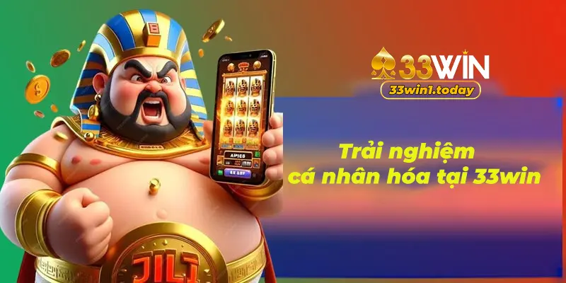 Những trải nghiệm cá nhân hóa khác nhau tại 33win